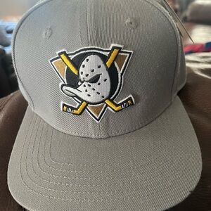 Gray Hockey Team Cap